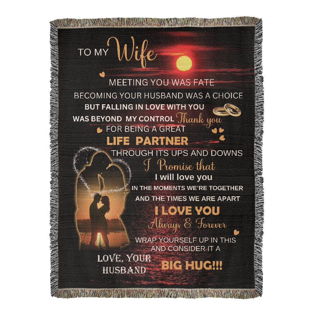 Custom Wife Blanket