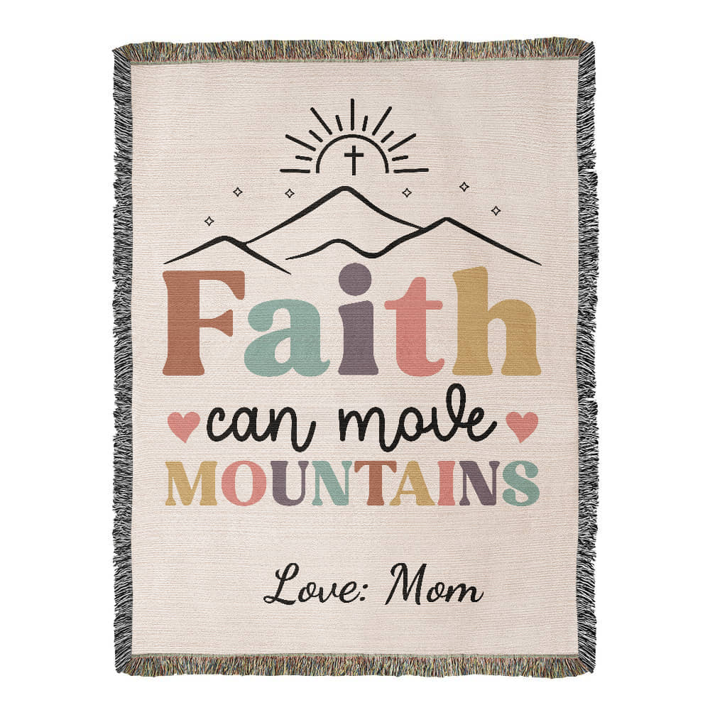 Confidence Blanket, Custom Faith Blanket