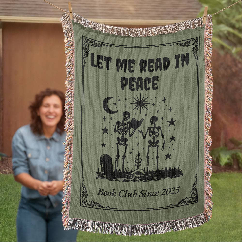 Book Club Woven Blanket