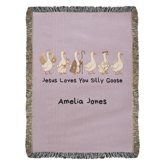 Silly Goose Christian Children Blanket-4