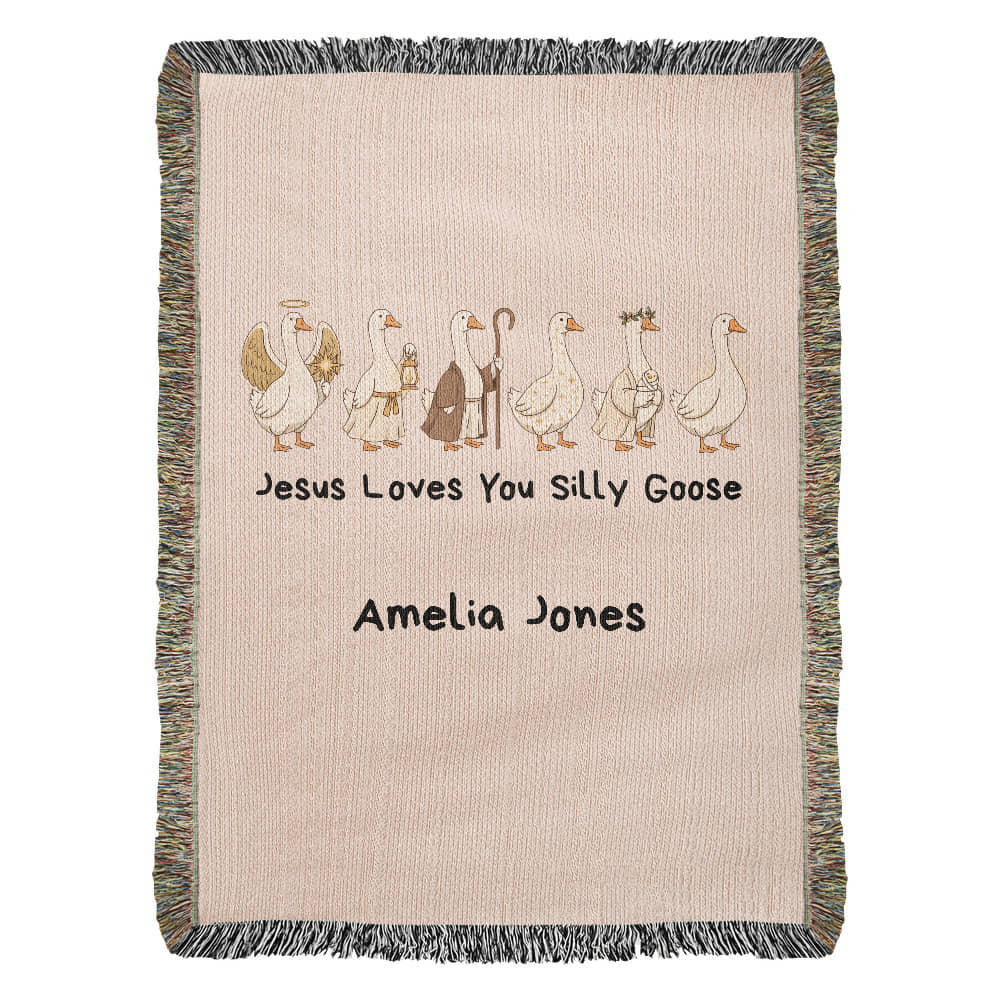 Silly Goose Baby Blanket-2