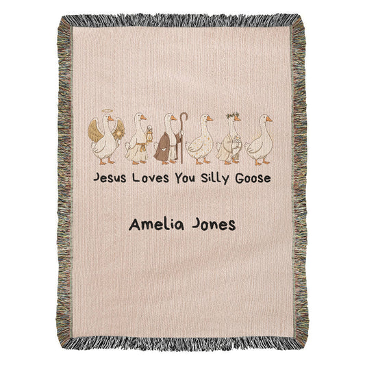Silly Goose Baby Blanket-2
