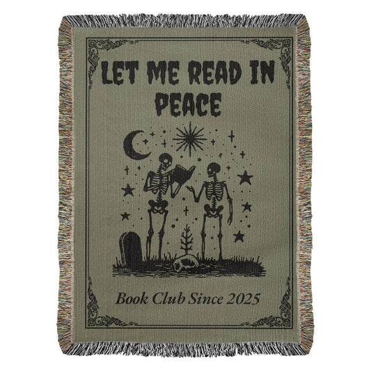 Book Club Woven Blanket