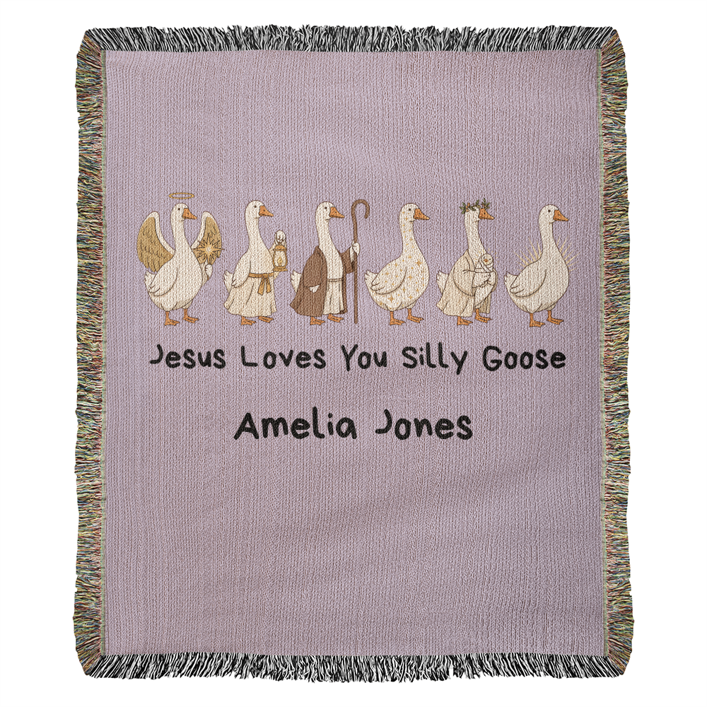 Silly Goose Christian Children Blanket-4