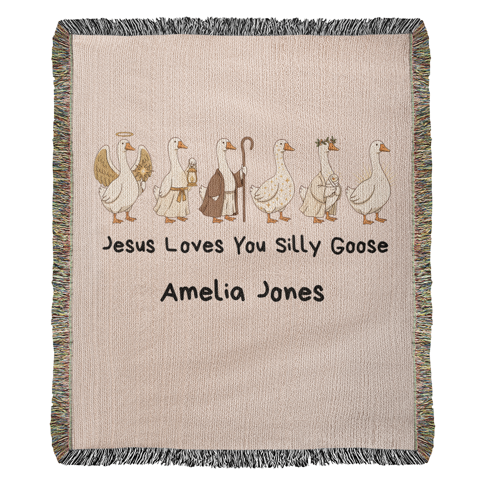 Silly Goose Baby Blanket-2