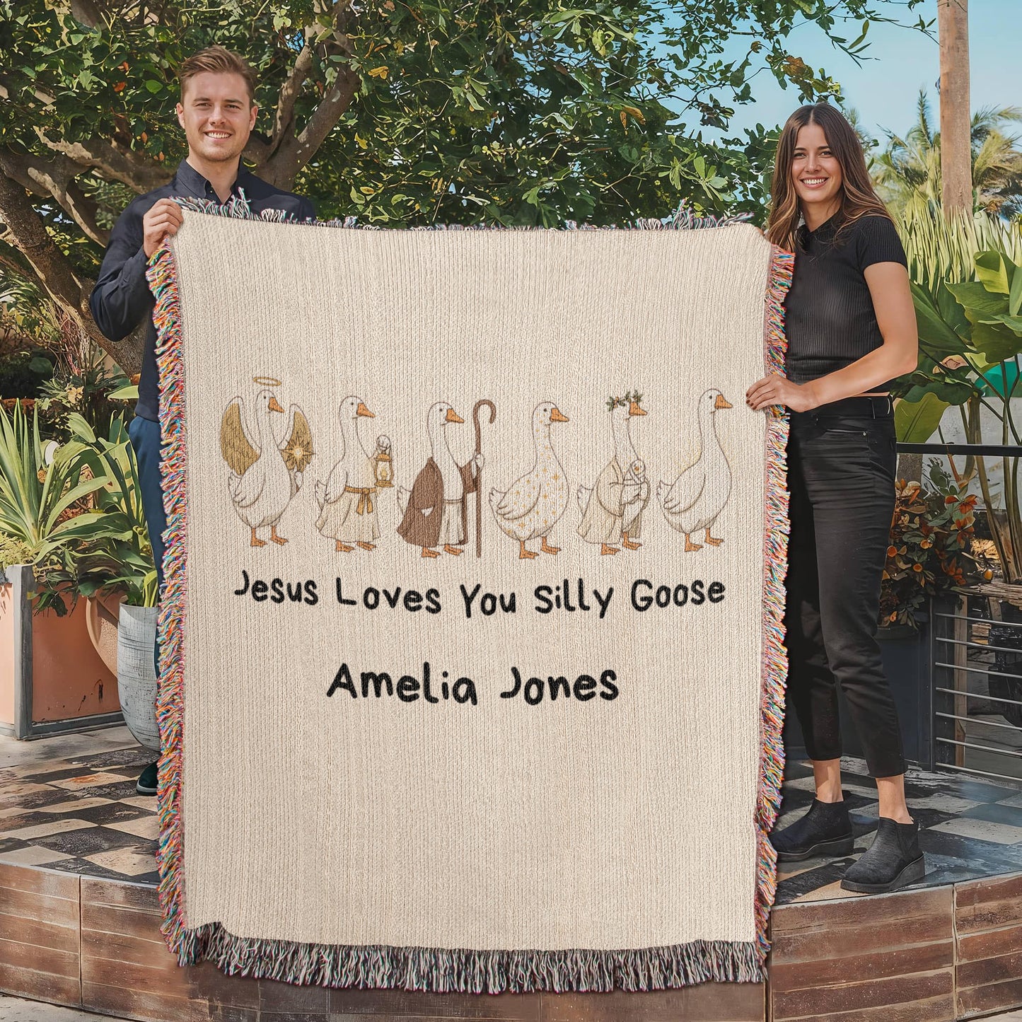 Silly Goose Children Blanket-1