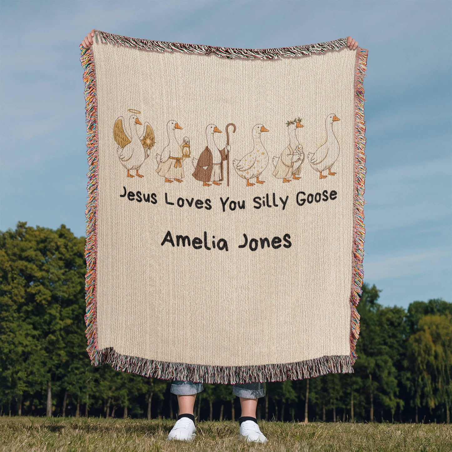 Silly Goose Children Blanket-1
