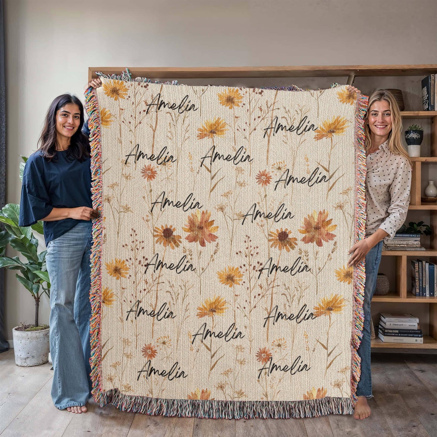 Personalized Name Blanket