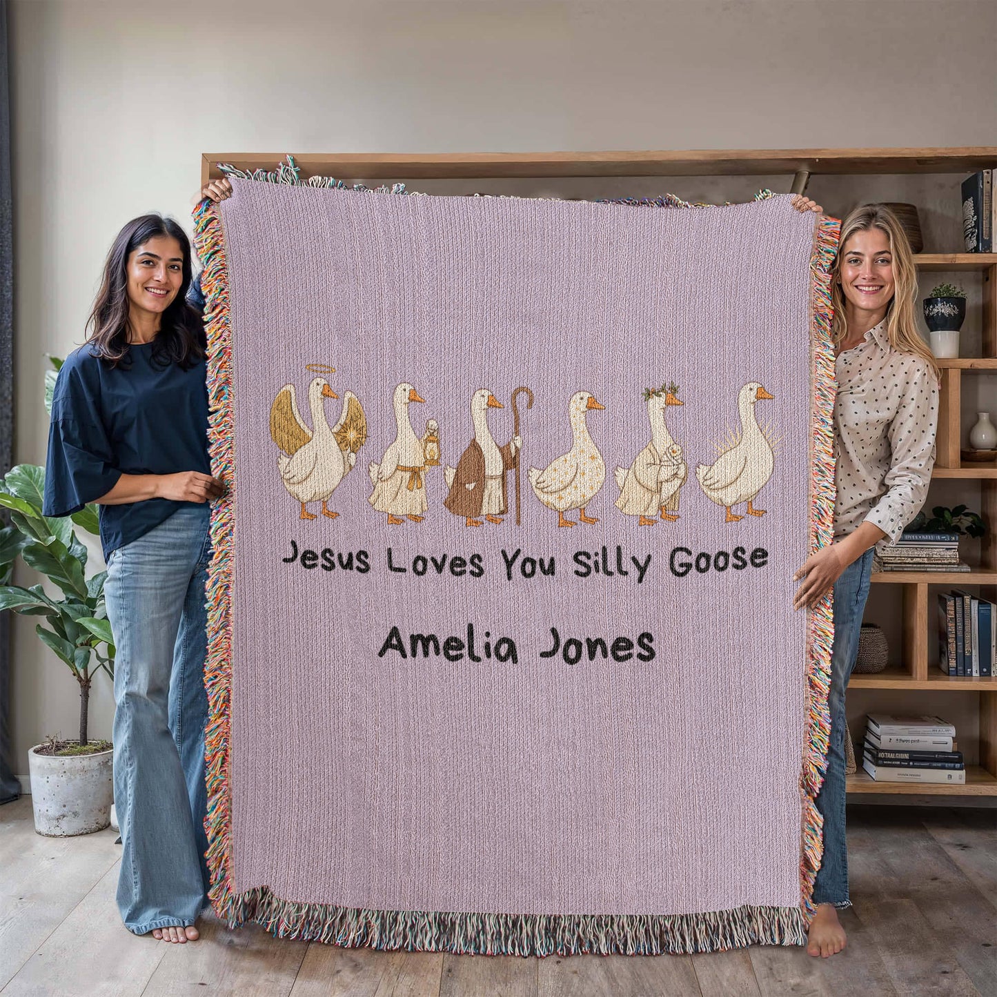 Silly Goose Christian Children Blanket-4