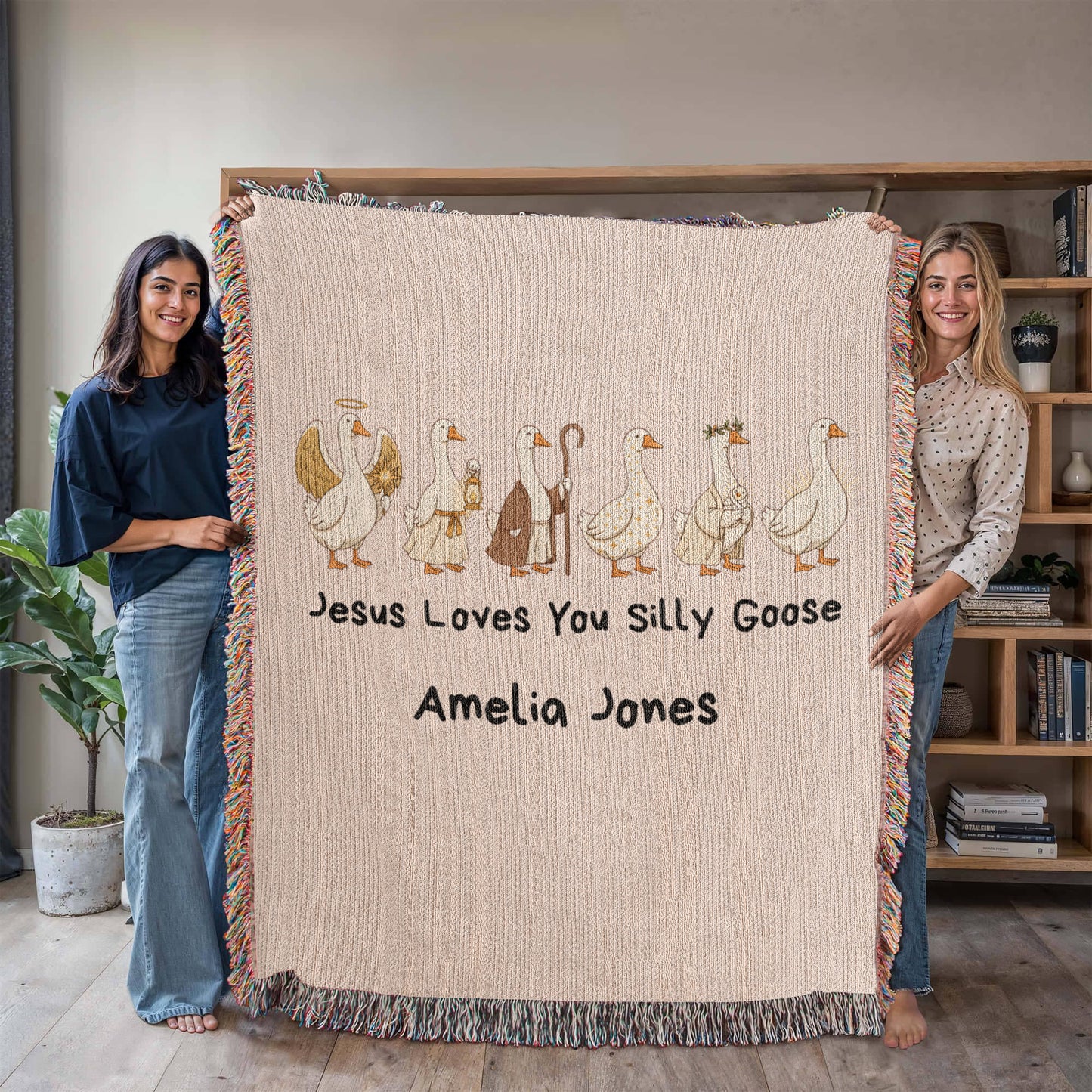 Silly Goose Baby Blanket-2