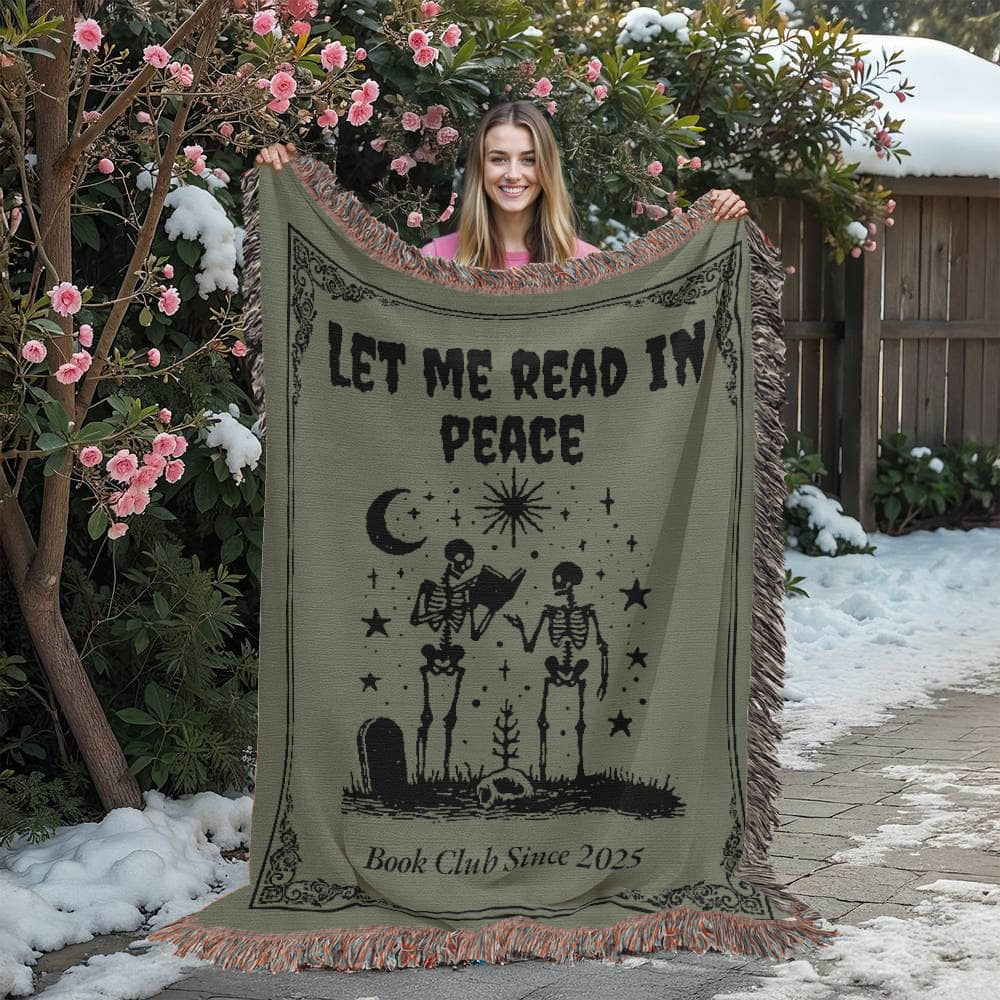 Book Club Woven Blanket