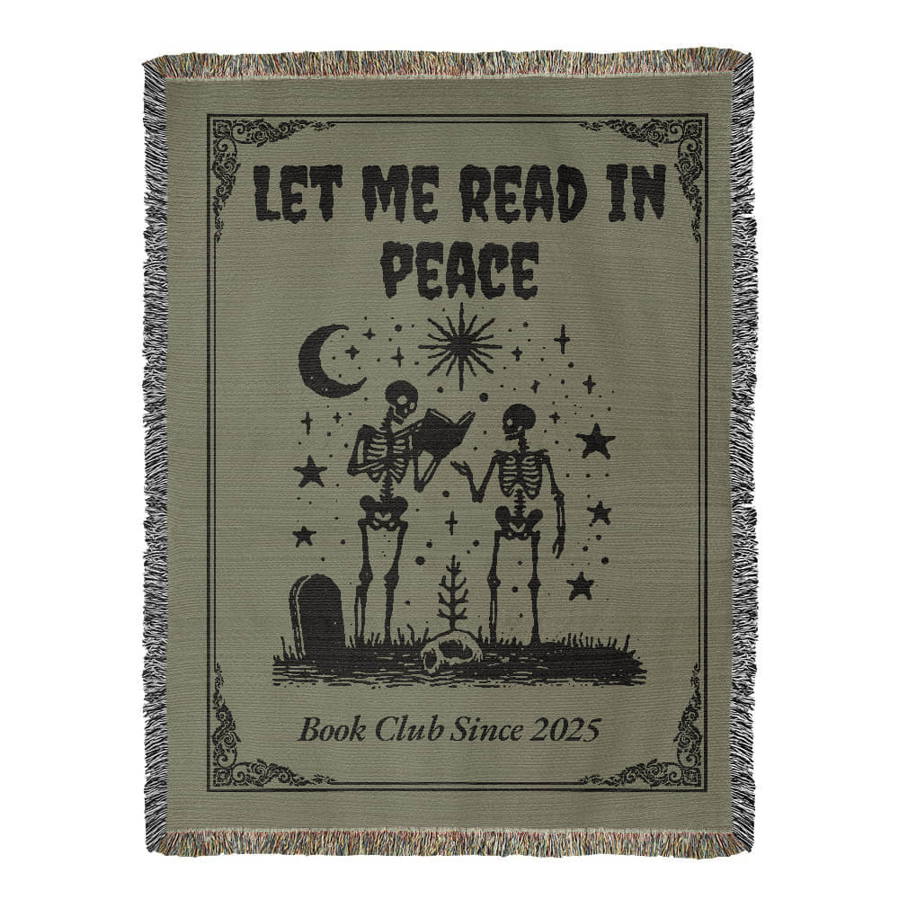 Book Club Woven Blanket