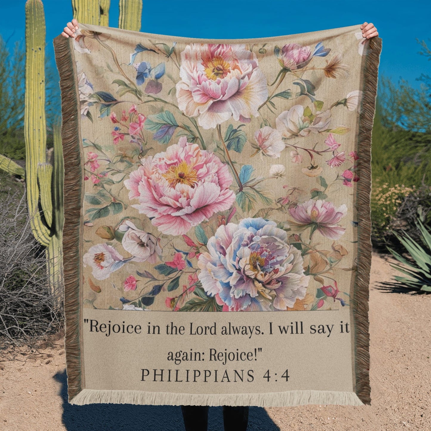 Christian  Quote Blanket
