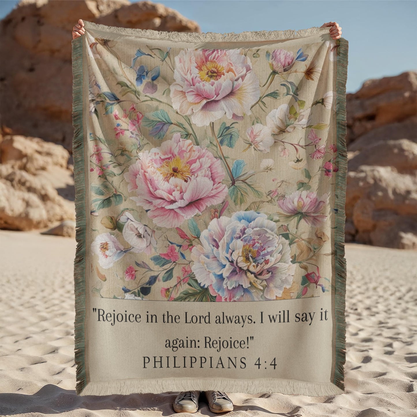 Christian  Quote Blanket
