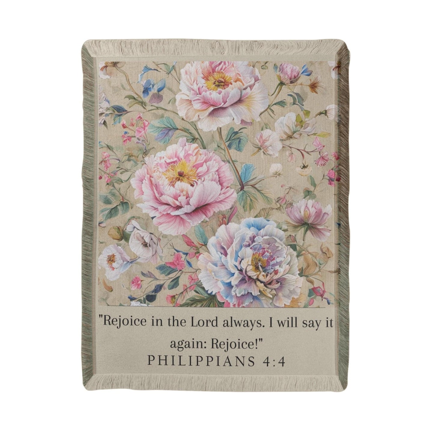 Christian  Quote Blanket
