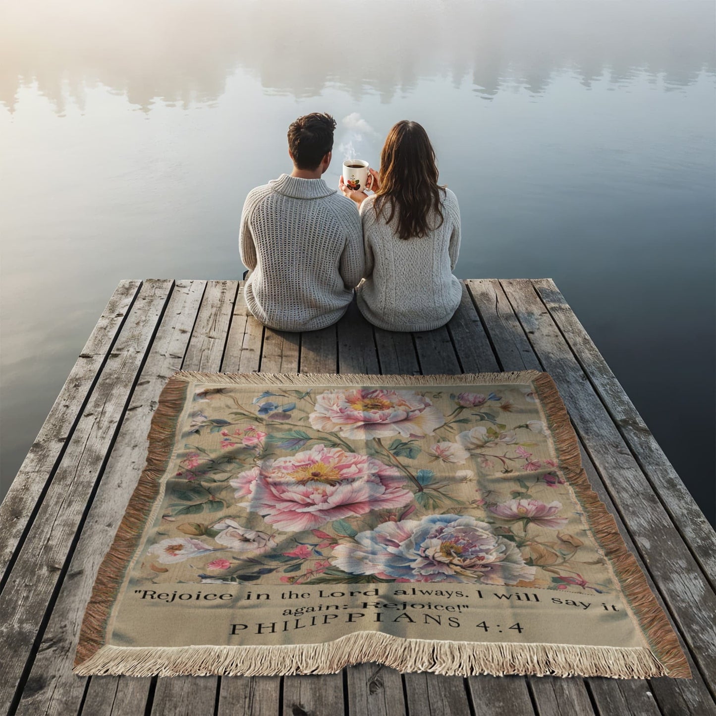 Christian  Quote Blanket