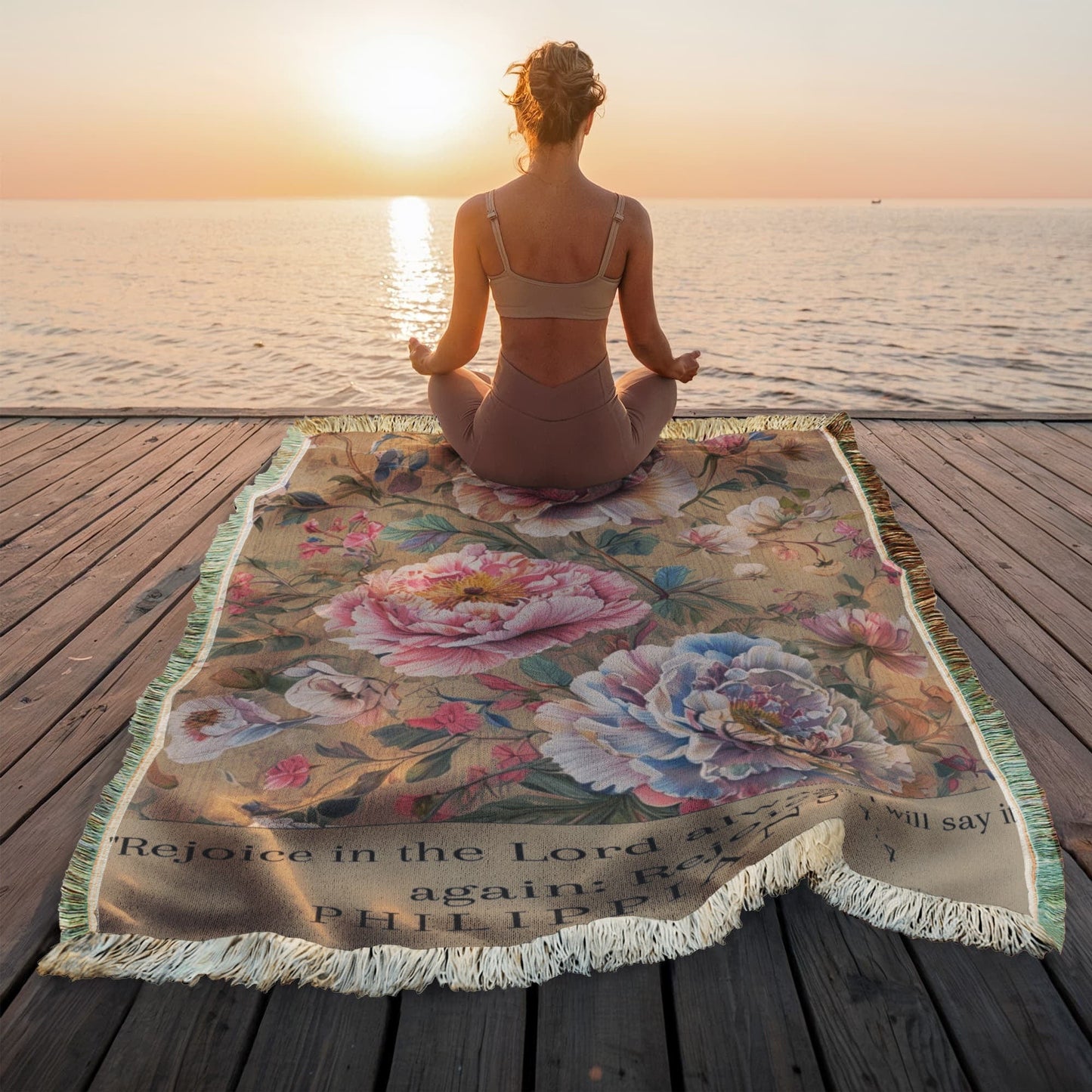 Christian  Quote Blanket