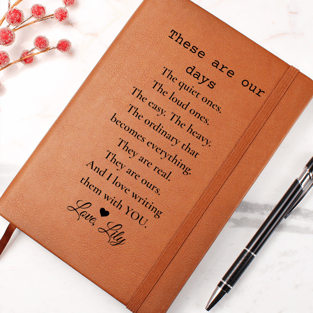 Custom Couple's Journal