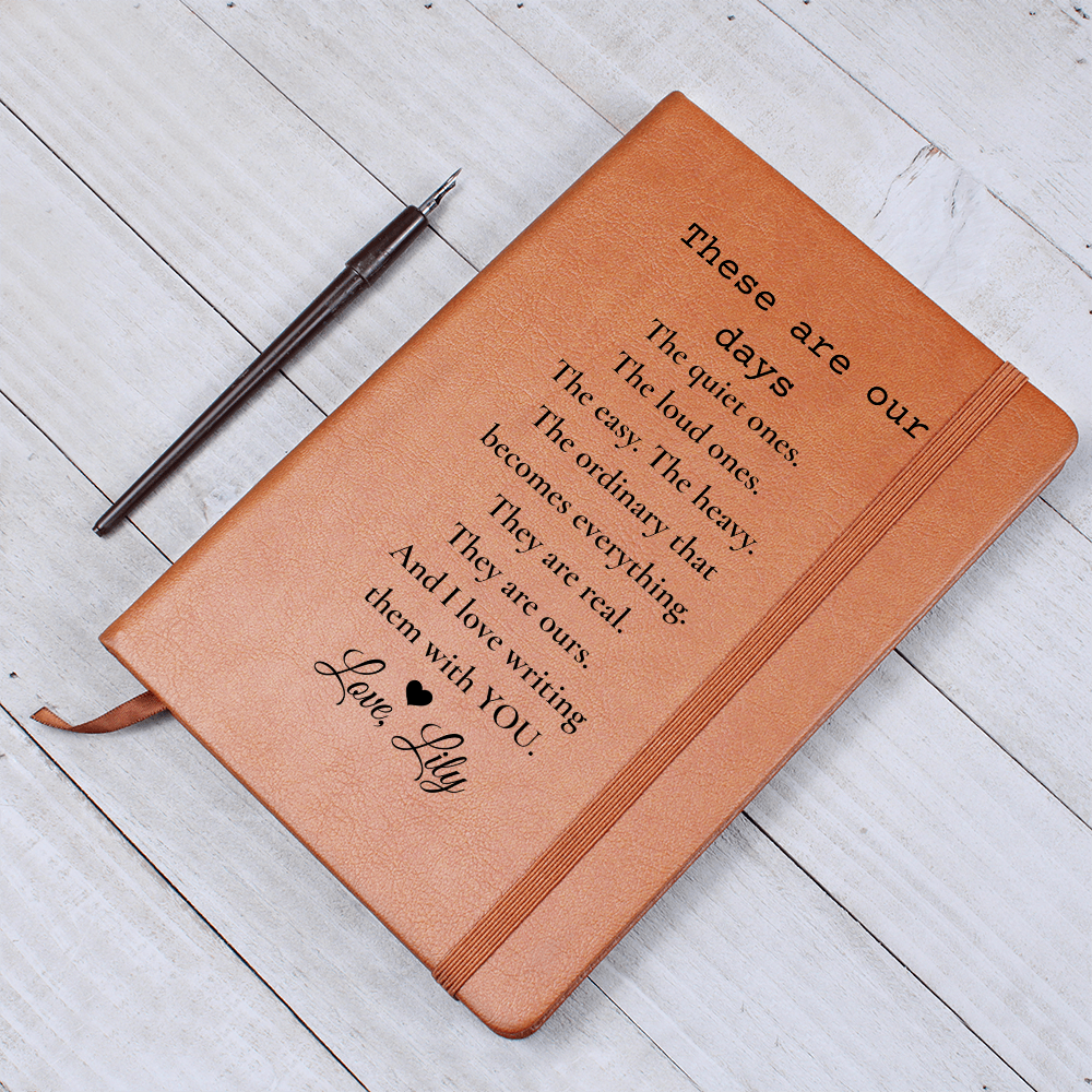 Custom Couple's Journal