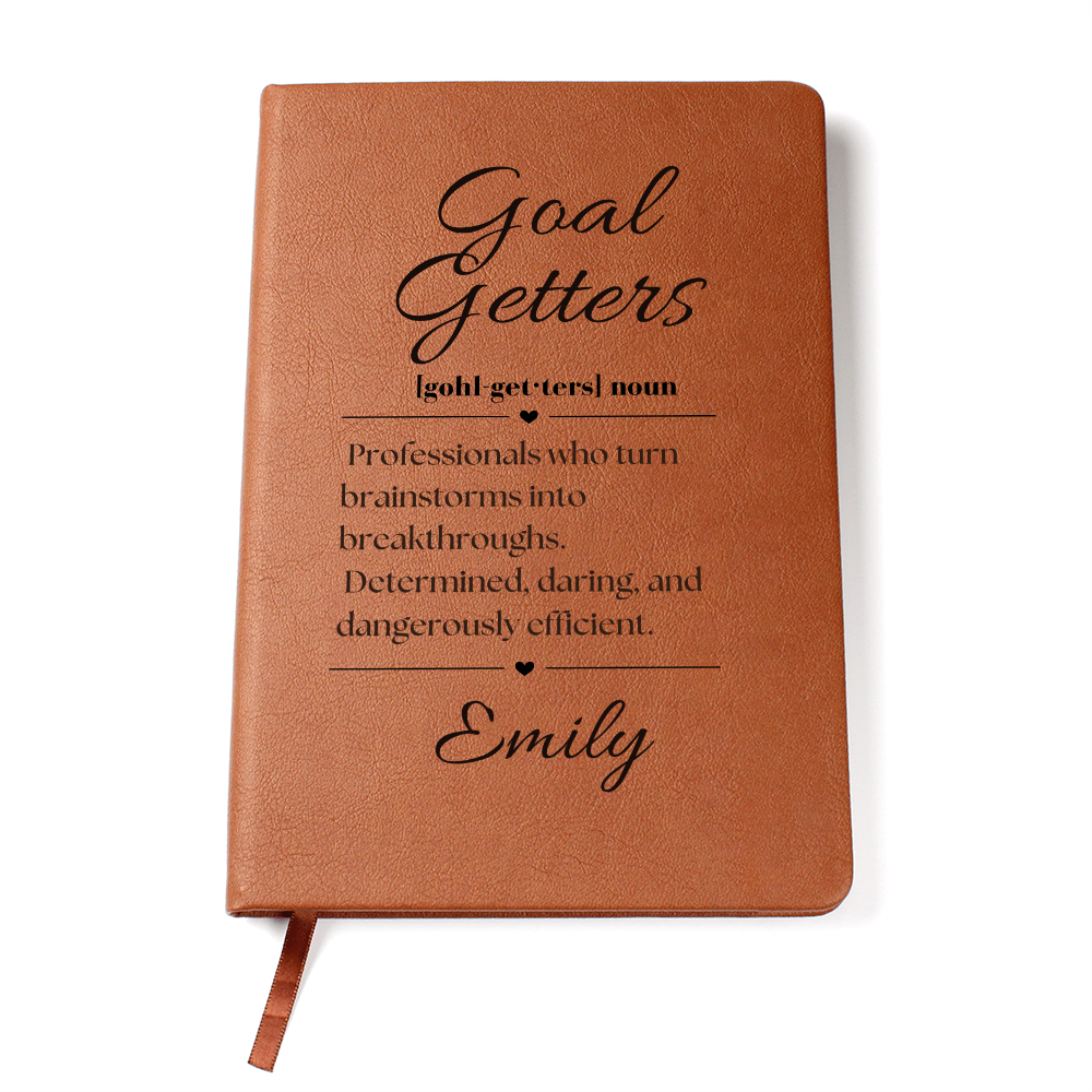 custom goal getters journal