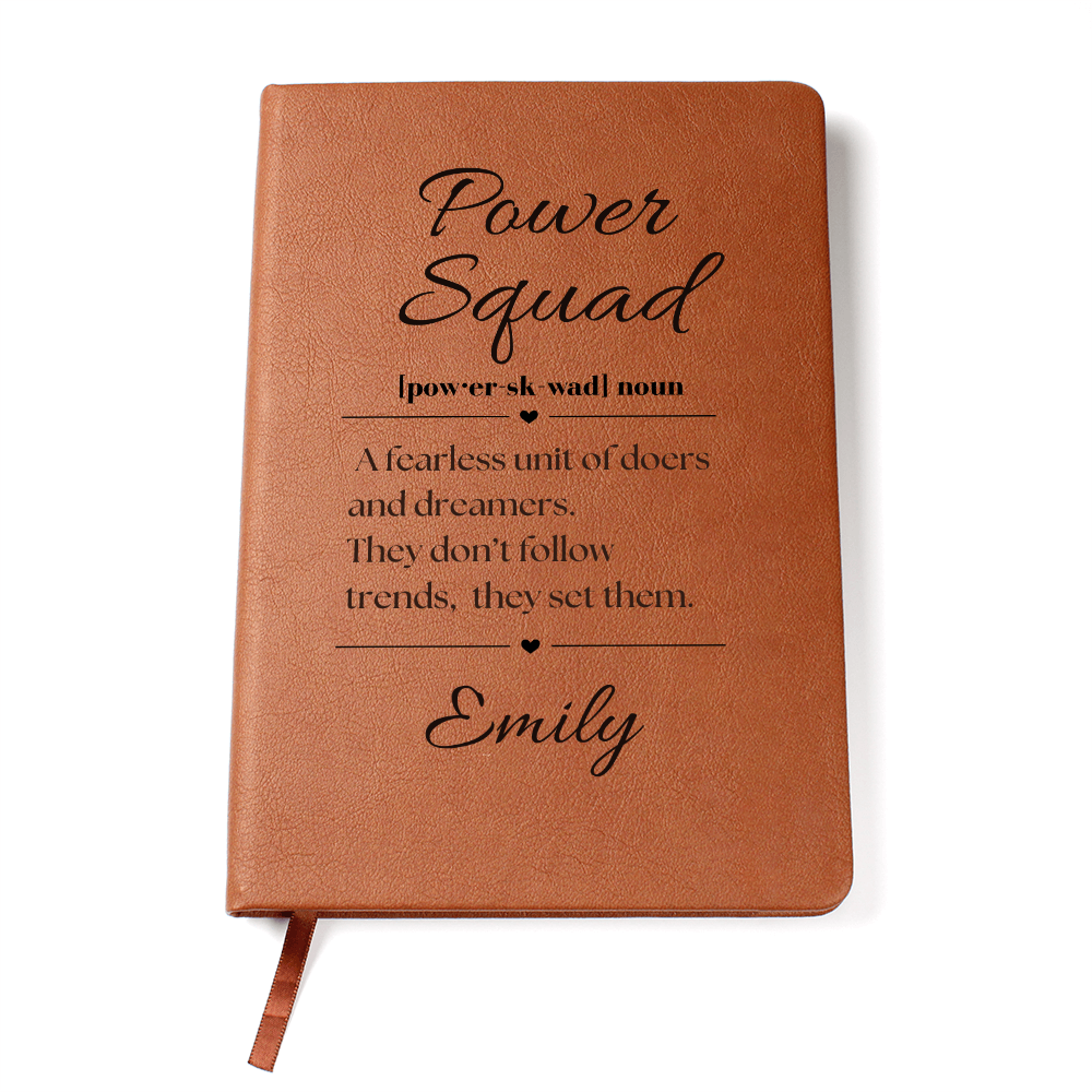 Custom journal for team members