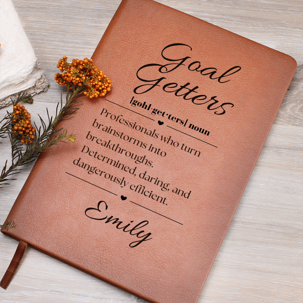 custom goal getters journal