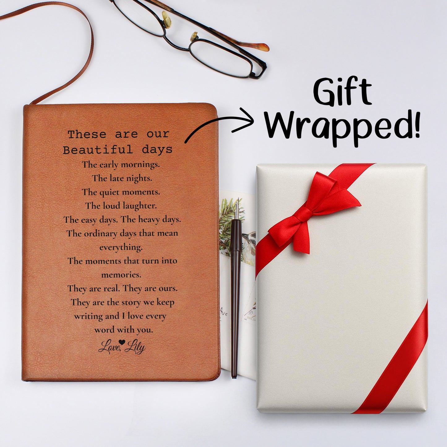 Romantic Journal For Husband Boyfriend