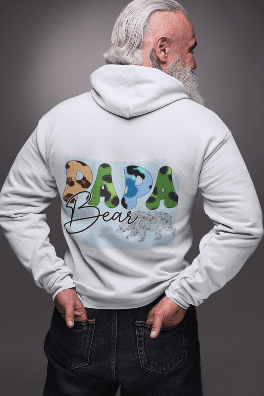 Papa Bear Hoodie, A Great Gift For Father's day