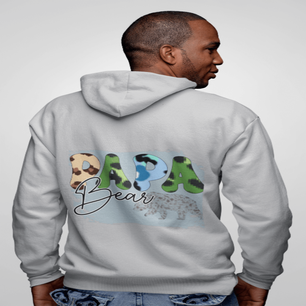 Papa Bear Hoodie, A Great Gift For Father's day