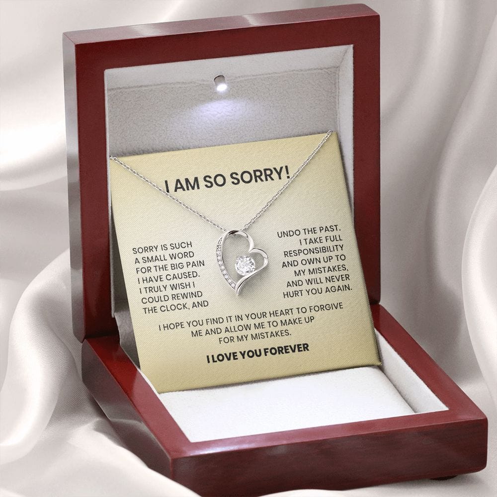 I Am So Sorry-Forever Love Necklace