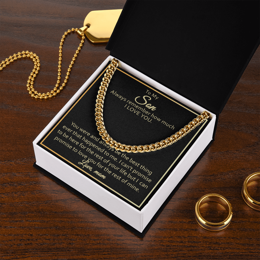 To My Son-From Mom-Necklace