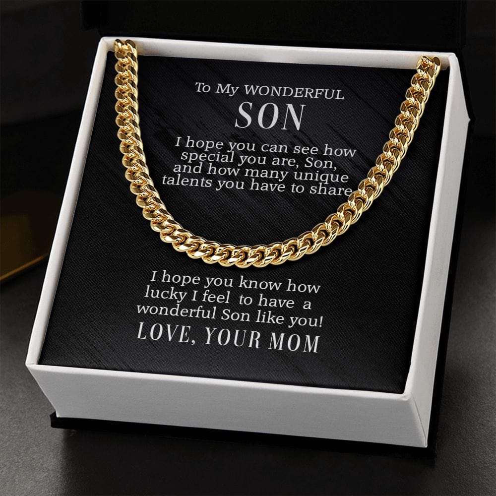 Wonderful Son Gift from Mom