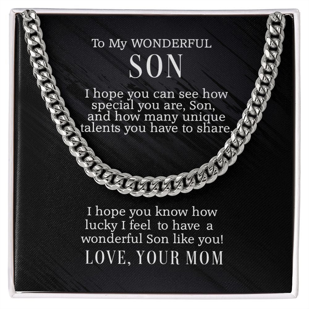 Wonderful Son Gift from Mom