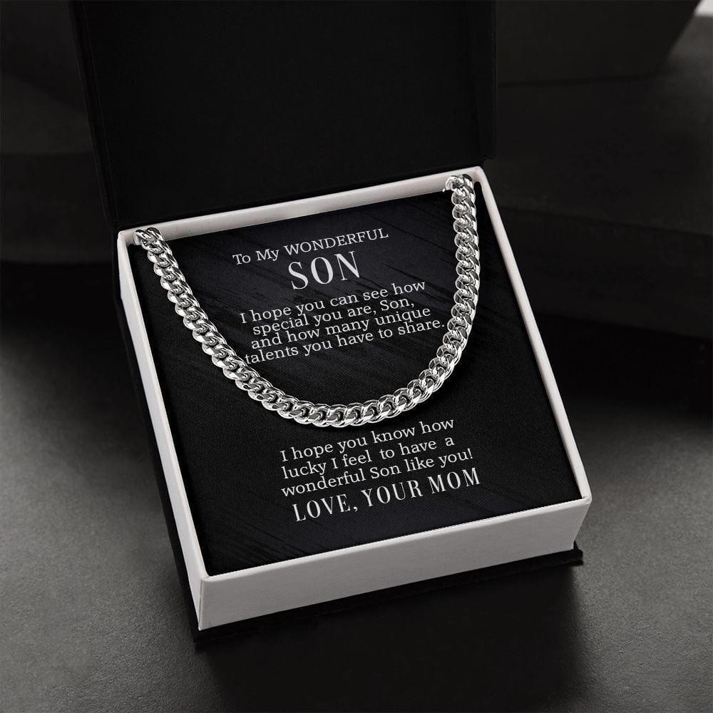 Wonderful Son Gift from Mom