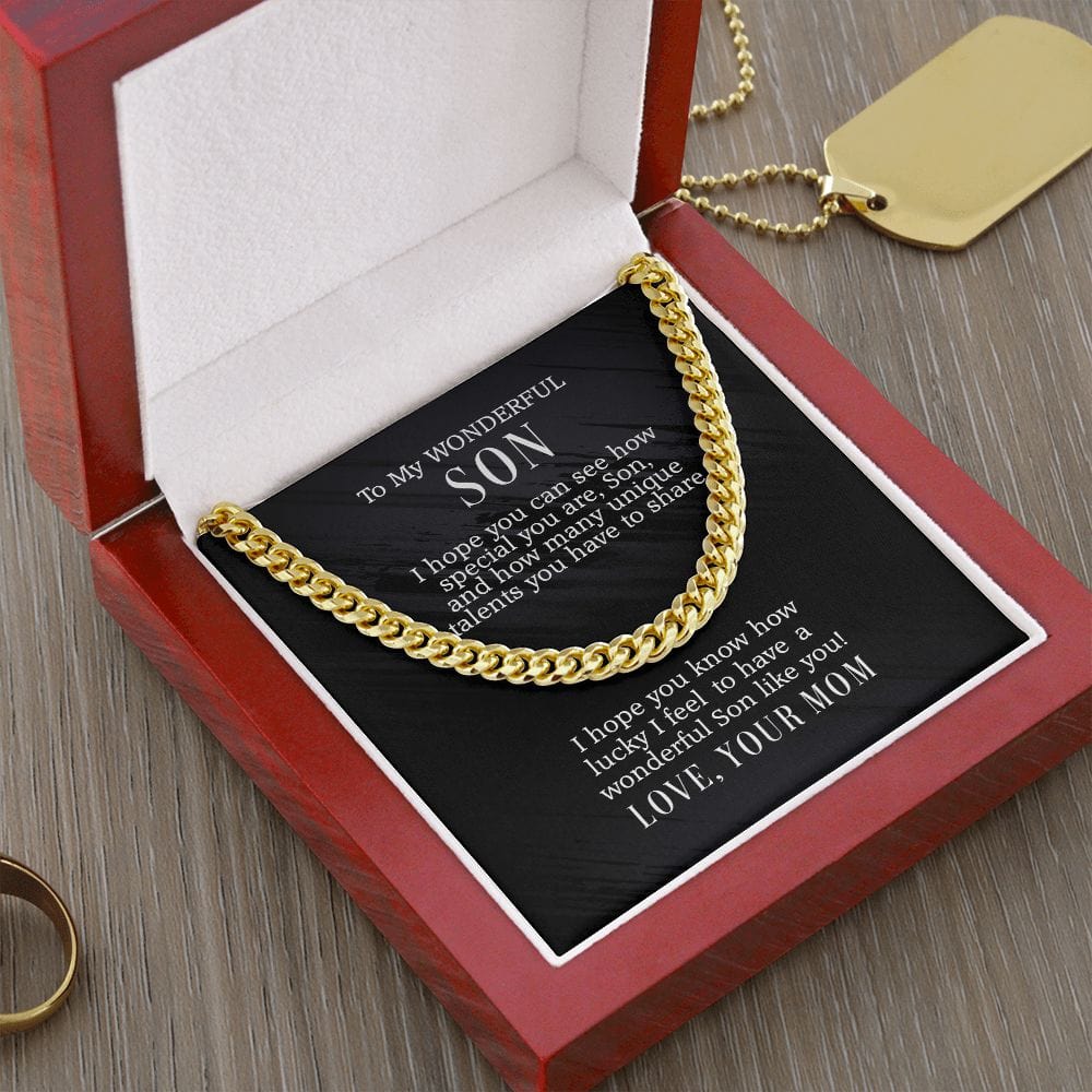 Wonderful Son Gift from Mom