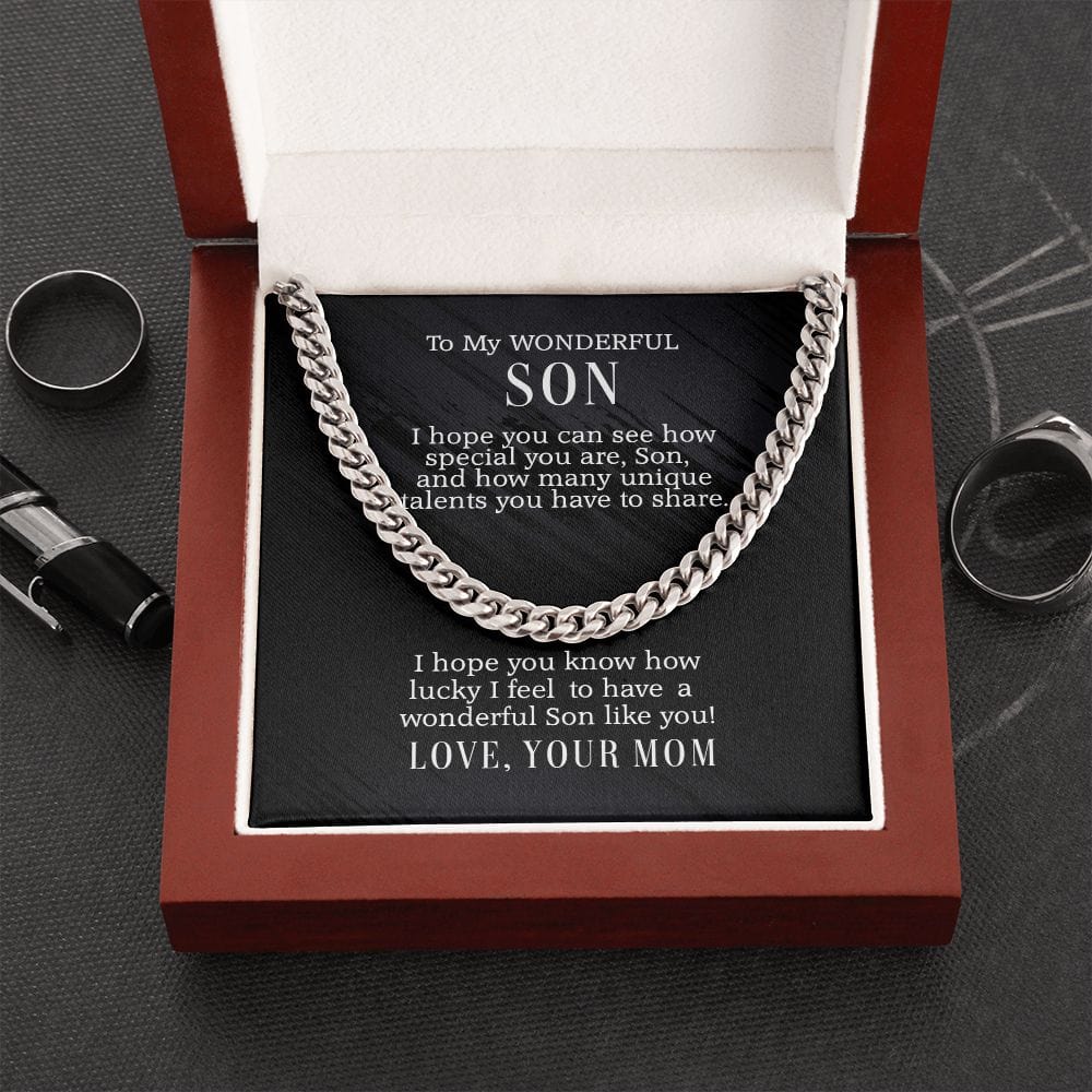 Wonderful Son Gift from Mom
