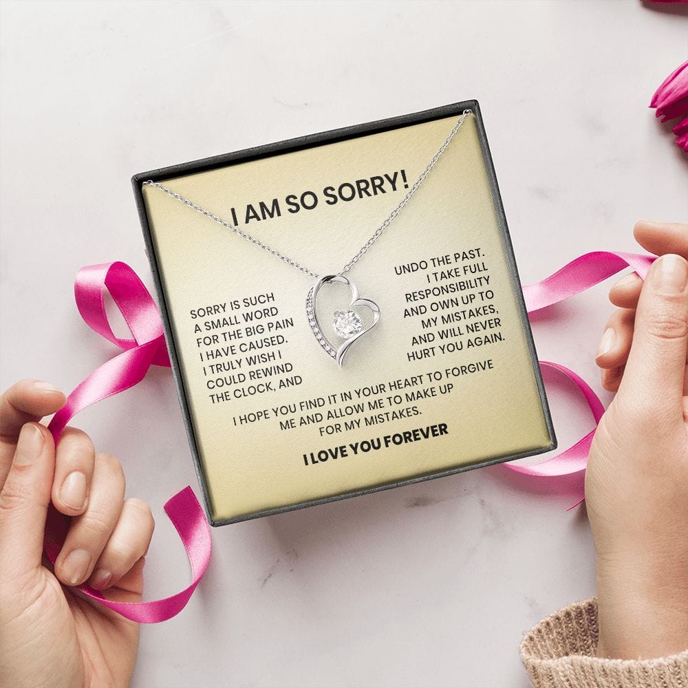 I Am So Sorry-Forever Love Necklace