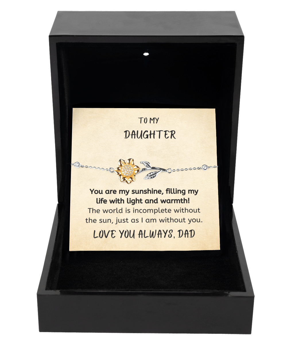 Sunshine Bracelet from Dad