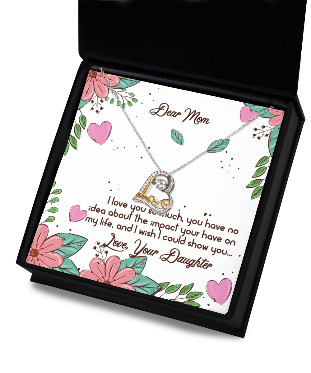 Love Necklace For Mom