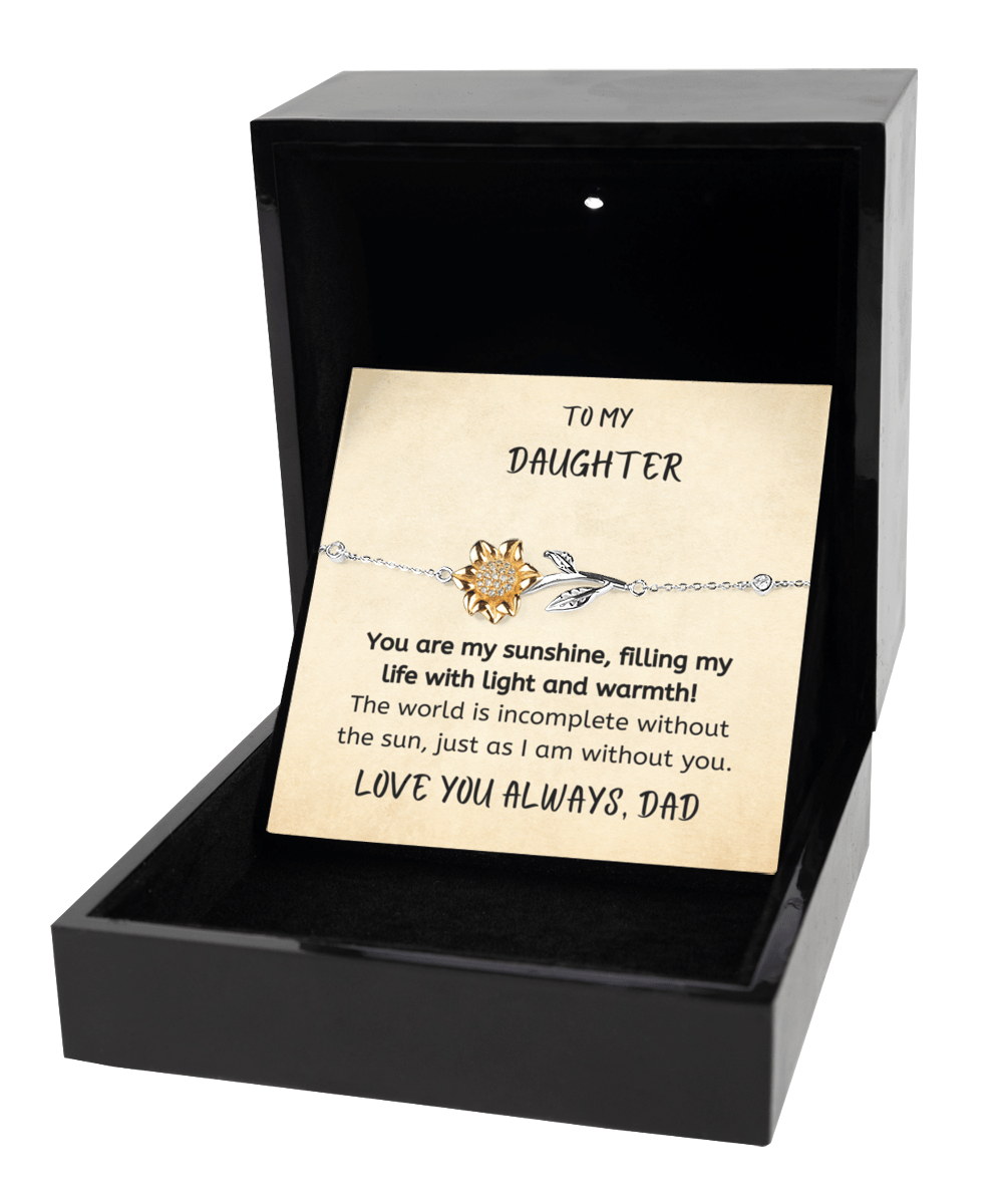 Sunshine Bracelet from Dad