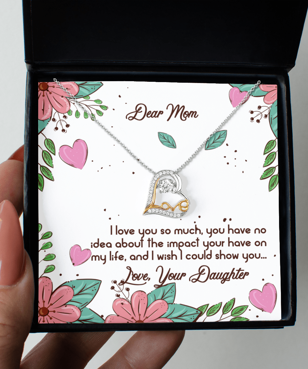 Love Necklace For Mom